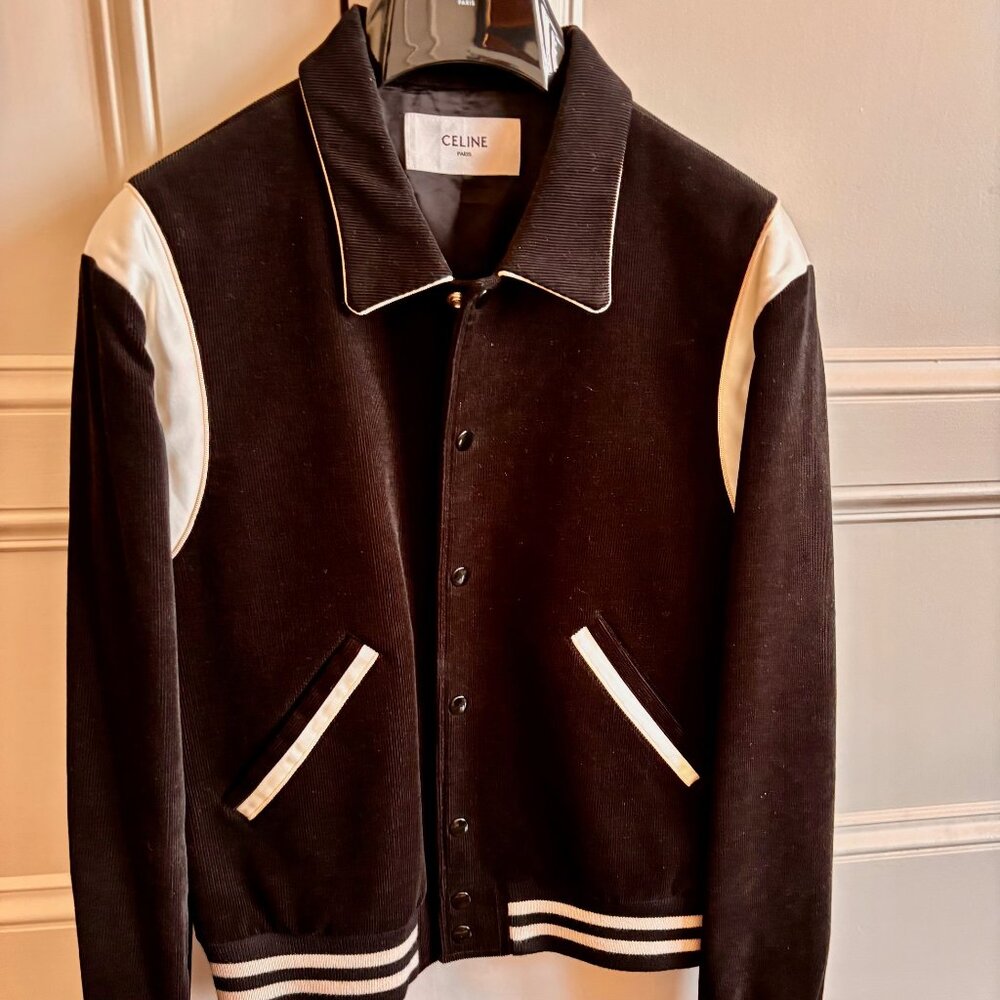 CELINE teddy jacket in corduroy